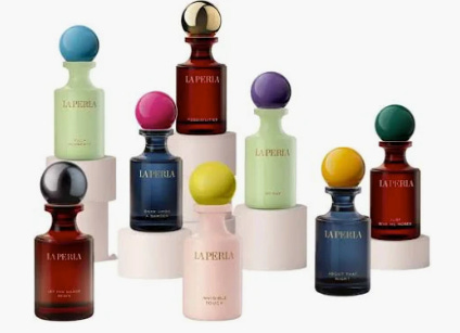 glass perfume bottles