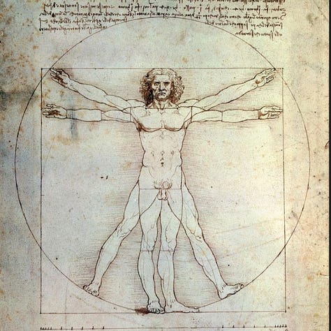 Vitruvian Man, Star Jump, Half Mood Pose, Ardha Candrasana