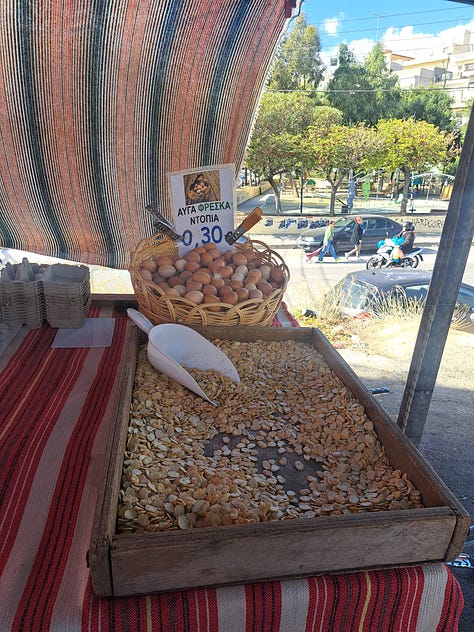 Iraklion Thursday market, Crete