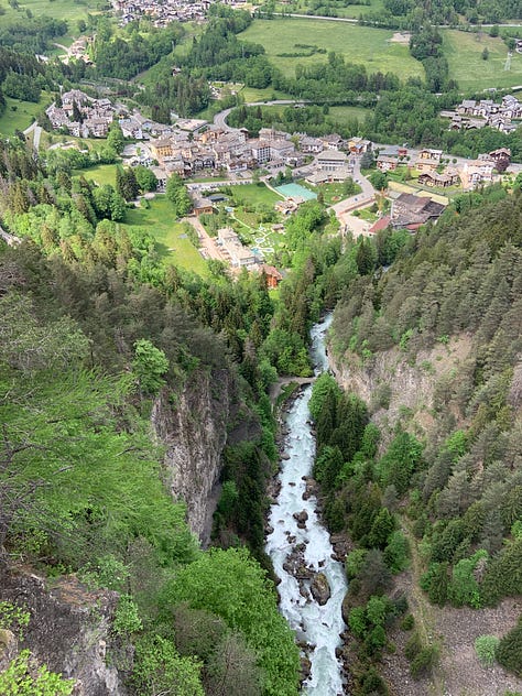 Italian Thermal Baths at the Foot of Mont Blanc in Pré-Saint-Didier