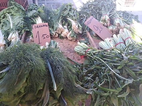 Iraklion Thursday market, Crete