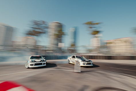 Images from Long Beach Formula Drift 2025. Photos by Walter Fulbright for Carrara Media and the Race Day newsletter.