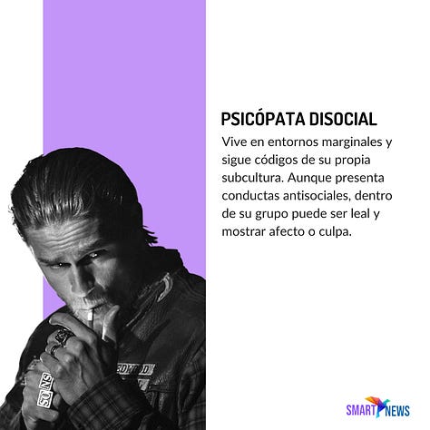 Tipos de psicópatas