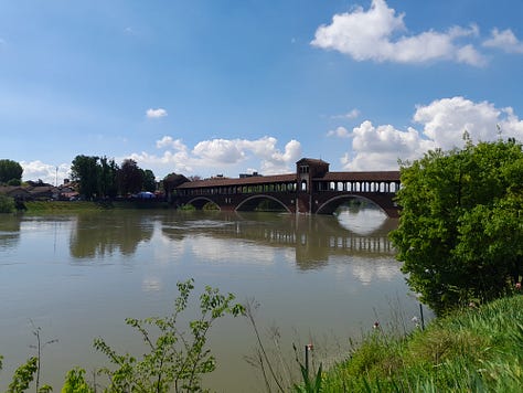 La piena del Ticino a Pavia