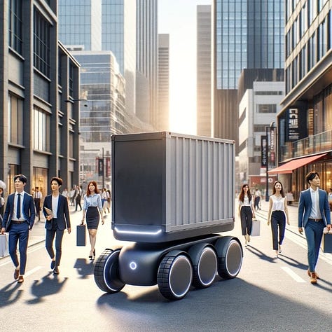 Autonomous Vehicle for Logistics and Delivery Services