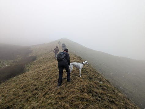 Pen y Fan secret route walk in the brecon beacons