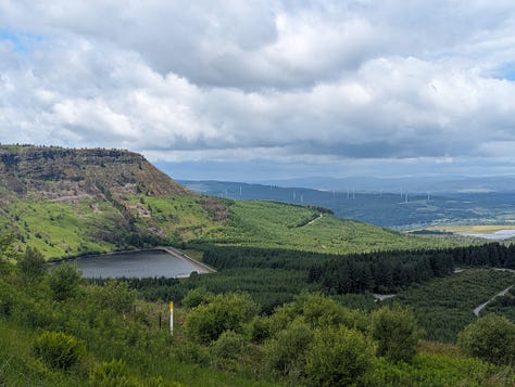 South Wales views waterfalls and Castell Coch