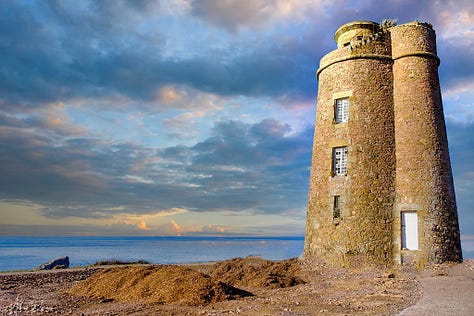 The two lighthouses of Cap Frehel