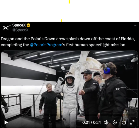 The latest in Space Fashion, SpaceX style + UFO Boat