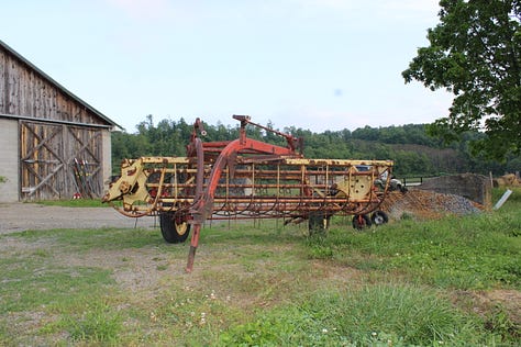 hay farming equipment