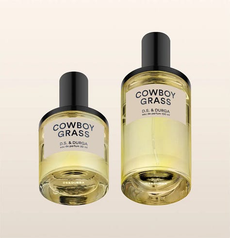 Cow by Zoologist, Cowboy Grass by D.S. & Durga, 10ml of a perfume from Cherry-Ka's Trunk