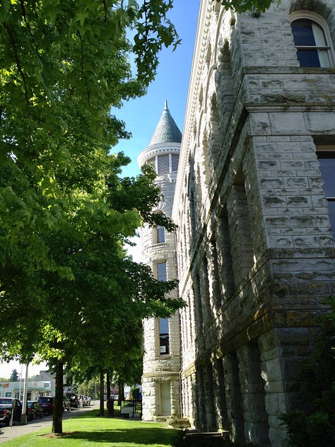 Details of the Old Capitol Building