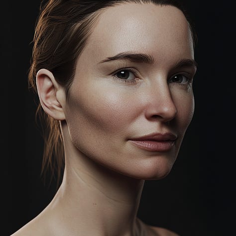 Photorealistic, ultrarealistic, hyperrealistic photos of women in Midjourney