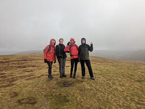 mountain walk in the brecon beacons