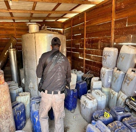 Sinaloa drug lab