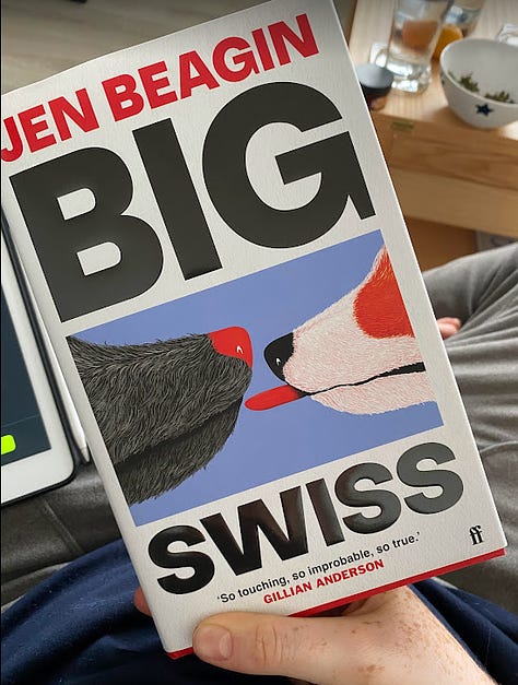 Big Swiss by Jen Beagin, Romantic Comedy by Curtis Sittenfeld  and Tomorrow and Tomorrow and Tomorrow by Gabrielle Zevin