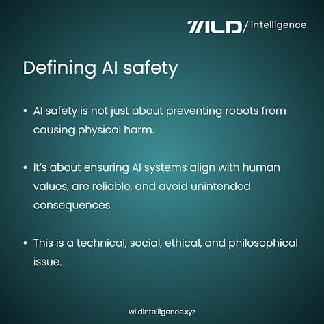 Foundations of AI safety | A Wild Intelligence’s exclusive series