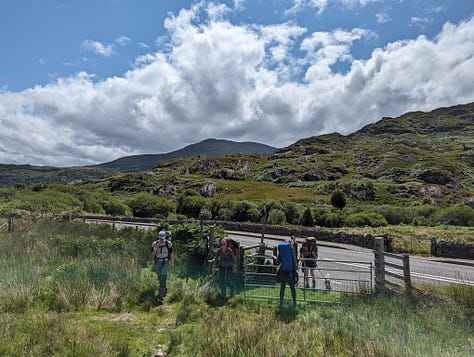 guided hike in the carneddau in snowdonia national park