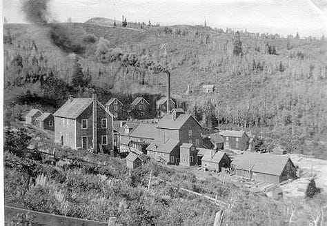 Photos of the King Con Mine Complex, courtesy of the Park City Museum, circa early 1900s