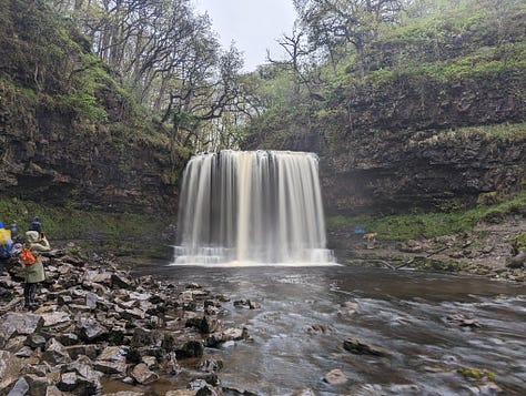 waterfall walk brecon beacons