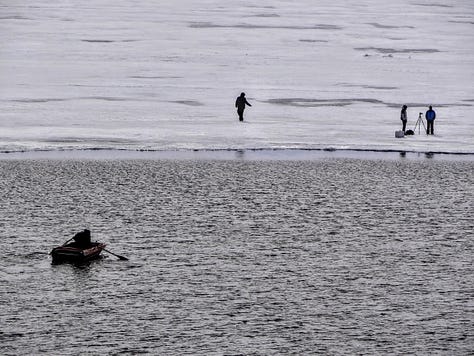 Lake Baikal winter