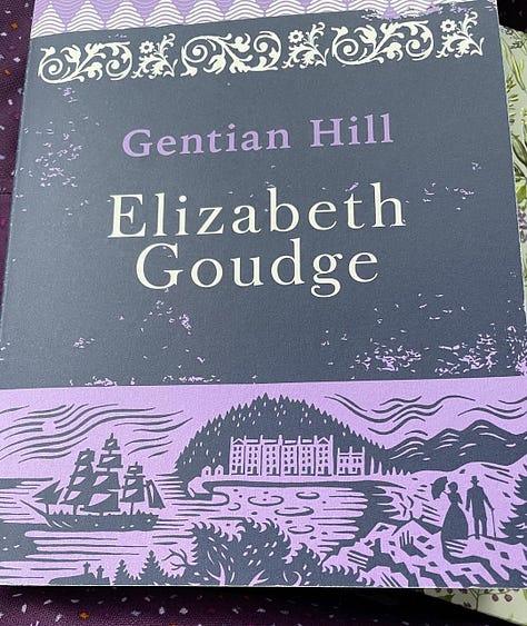 I'm thankful that Goudge can have a new generation of readers because of the reprints from publishers like Hodder Books. Their editions of Goudge’s adult novels (like the one pictured here) are very nice, with beautiful lino cuts by Tom Duxbury 