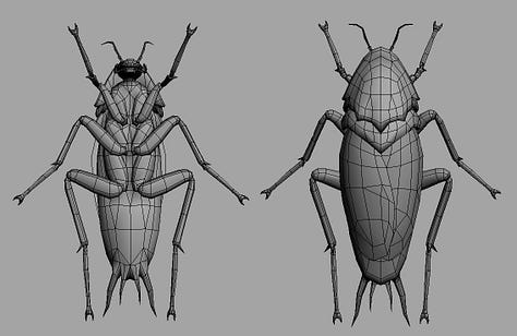 This is a series of images from Fallout 3 and 4, featuring 2D concept art and 3D models.