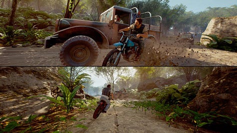 screen grabs of a way out
