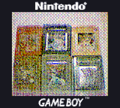 A selection of Pokémon video games, hardware, toys, and electronic devices, taken with the Game Boy Camera through colour lenses (Photo credit: Johto Times)