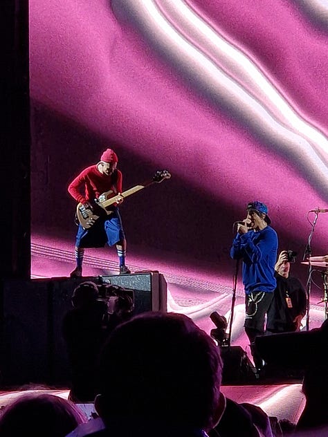 Red Hot Chili Peppers at Hampden Park 