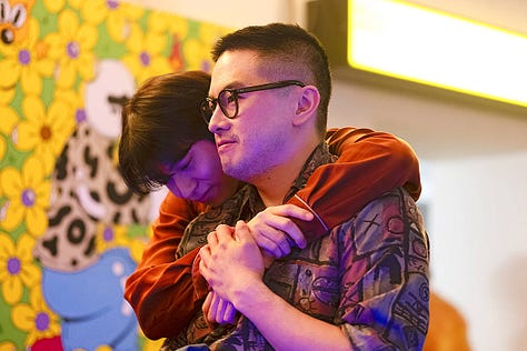 Stills from three new release films in cinemas: The Wedding Banquet, Lies We Tell and Forgive Us All.