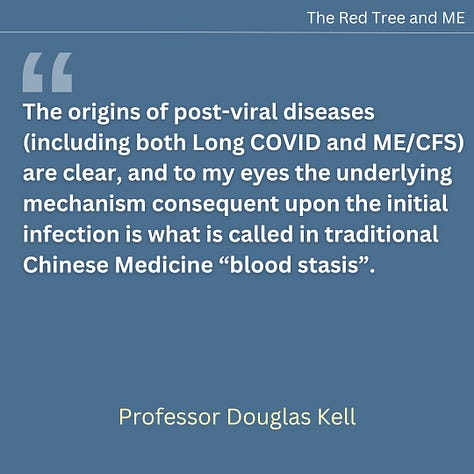 The way diseases get identified, understood, controlled and cured is through scientific investigations, ranging from epidemiology to the molecular. There is a large and growing band of scientists, albeit not well funded, doing everything we can to make progress in each of these sub-fields. The origins of post-viral diseases (including both Long COVID and ME/CFS) are clear, and to my eyes the underlying mechanism consequent upon the initial infection is what is called in traditional Chinese Medicine “blood stasis”. We think that the microclots that we discovered to be far more numerous in those with ME/CFS than in controls are at the heart of this. We shall continue in this vein and one may hope for significant further progress in 2025. The scientists are with you and have your back.