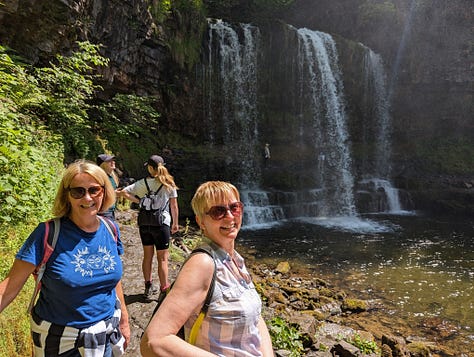 walking the waterfalls of the brecon beacons