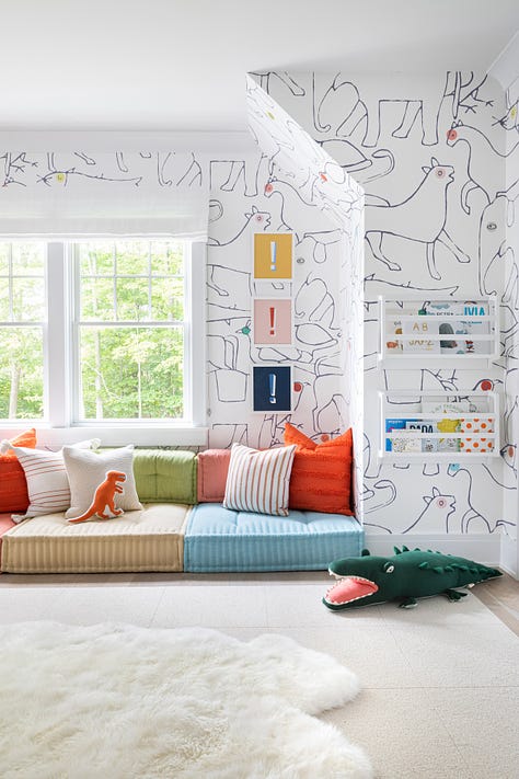 a selection of stylish kids' playrooms