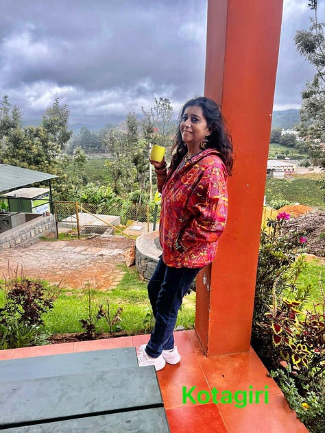 flutterings, determined to run up, a little Birdie, Looks like rain, violets and blues, a young climber outside our room- all form the backdrop of a naturally healthy environment