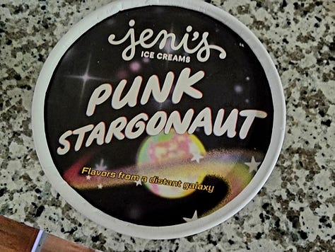 Purple Star Born - Jenis Concord Grape and Black Currant Ice Cream!