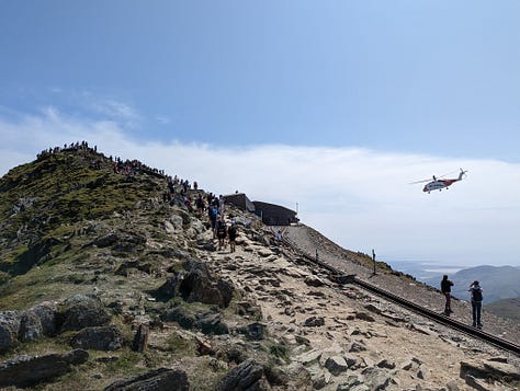 Walking snowdon ranger path