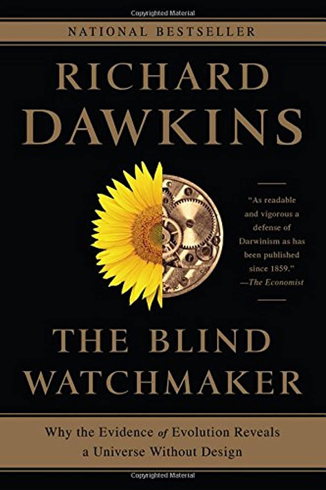 Covers of the books The Blind Watchmaker, The Undoing Project, and Making Sense of Brief Lives