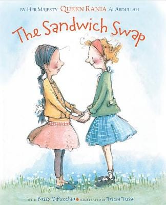 The Sandwich Swap by Queen Rania of Jordan Al Abdullah with Kelly Dipucchio, Salma the Syrian Chef by Danny Ramadan, The Arabic Quilt: An Immigrant Story by Aya Khalil