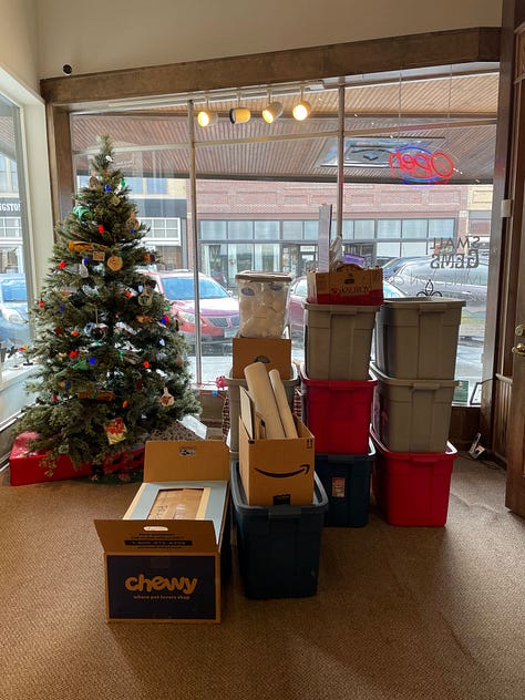 Empty tables, tubs filled with leftover materials, canvases tagged for donation to the high school art program, and 37 votes to keep going and hold the swap again.