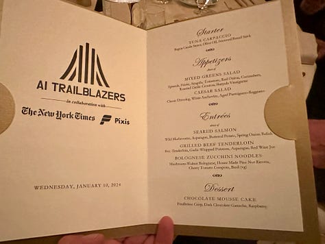 AI Trailblazers Launch Dinner at CES 2024