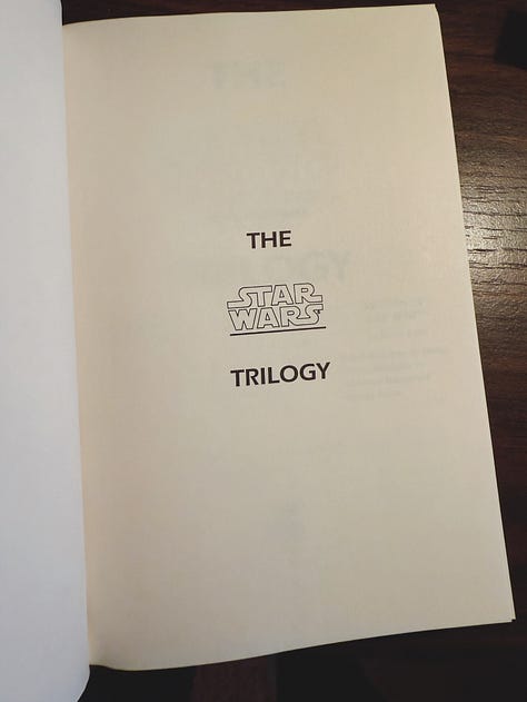 Star Wars Trilogy Novelization Cover and Interior Images by Nostalgia Nation/That 80s Dude