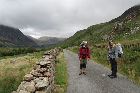 wild camping carneddau snowdonia