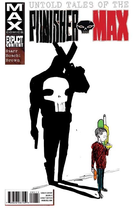 Untold Tales of The Punisher Max #5 Sketches