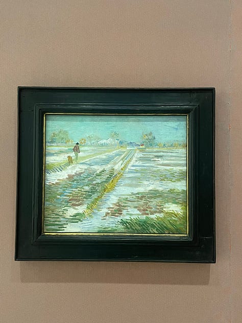 select paintings of Van Gogh at the foundation 
