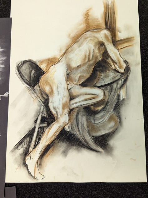 life drawings of male model in wales, aberdare, cardiff