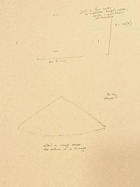 the stages of drawing a moth