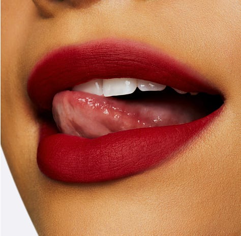 Red lipstick colors for Medium skin tones with cool, warm and neutral undertones