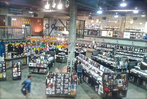 Rough Trade New York, back in its Williamsburg days