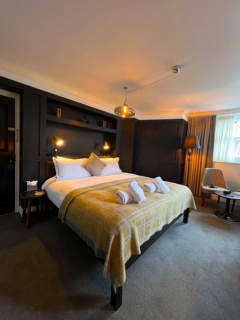 Images of bedroom, bathroom and communal areas at The Black Bull at Sedbergh